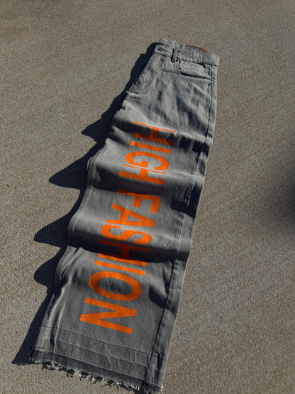 Grey HIGH FASHION DENIM