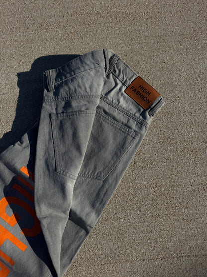 Grey HIGH FASHION DENIM