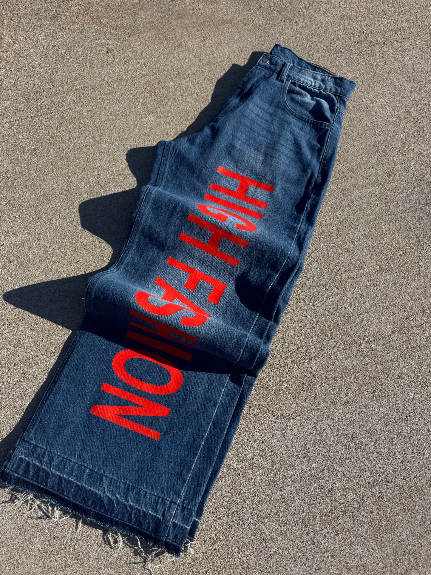 HIGH FASHION BLUE DENIM