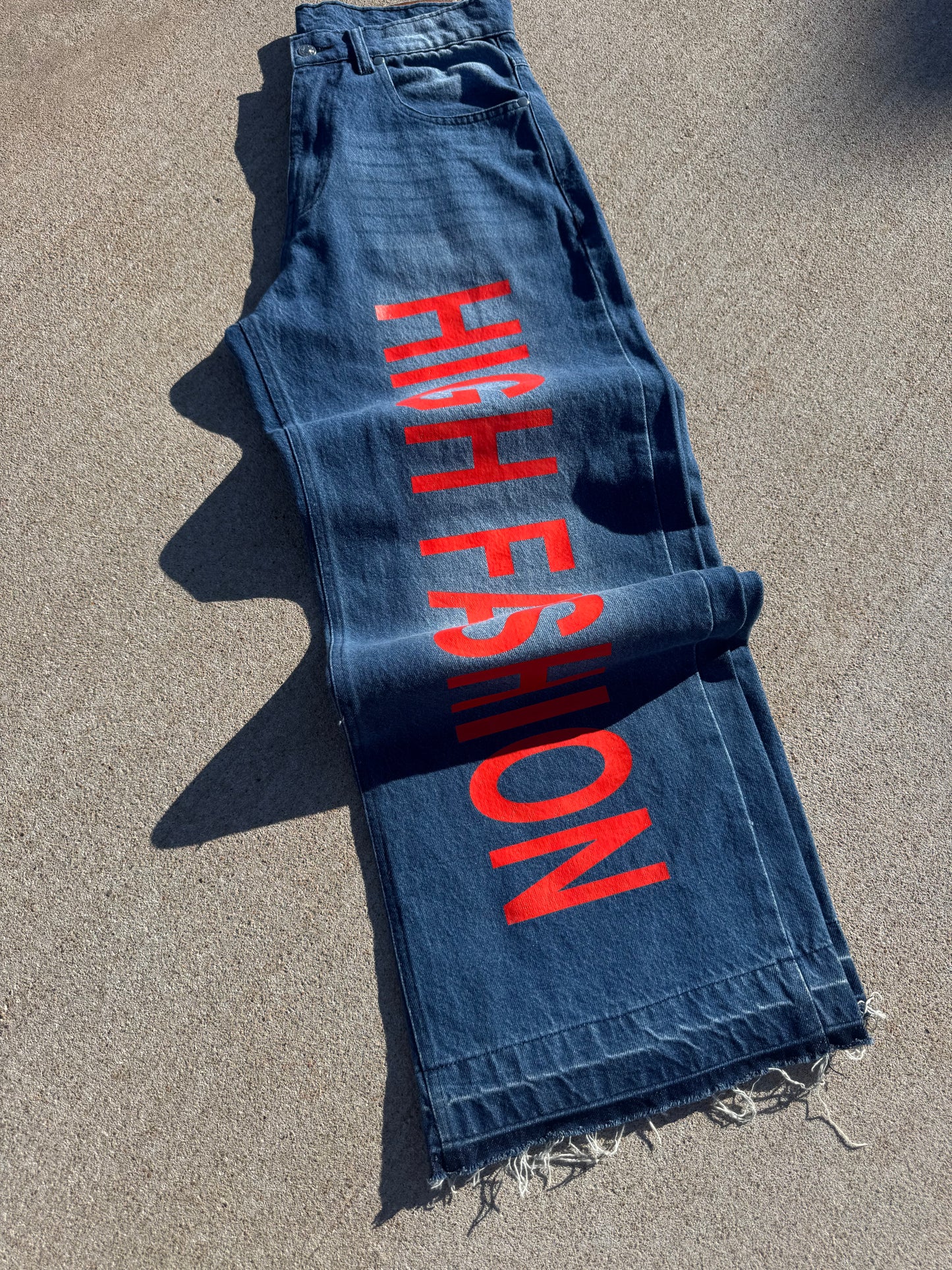 HIGH FASHION BLUE DENIM