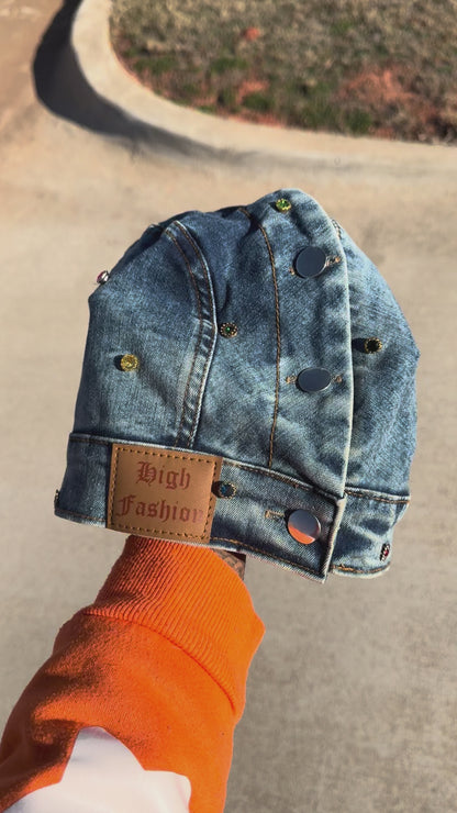 DENIM BEANIE